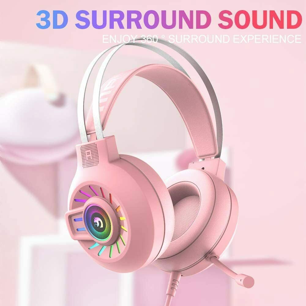 3.5mm Gaming Headset With Mic Headphone For PC Laptop Nintendo PS4 - GizUp