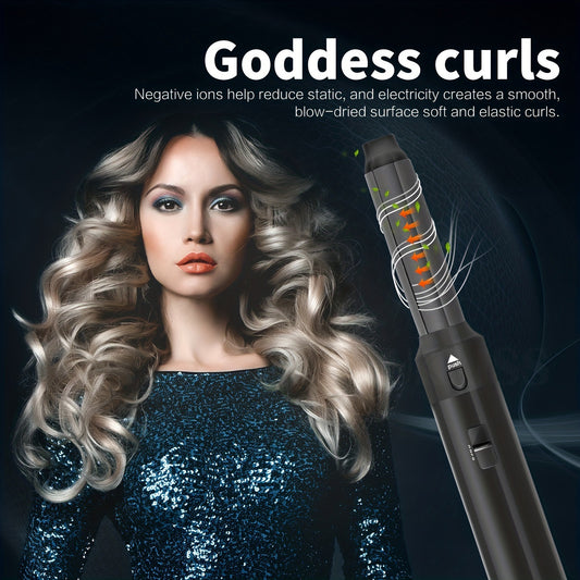 GizUp Multifunctional Convenient Automatic Curling Iron Curling Straight Dual-use Electric Hair Dryer GizUp 